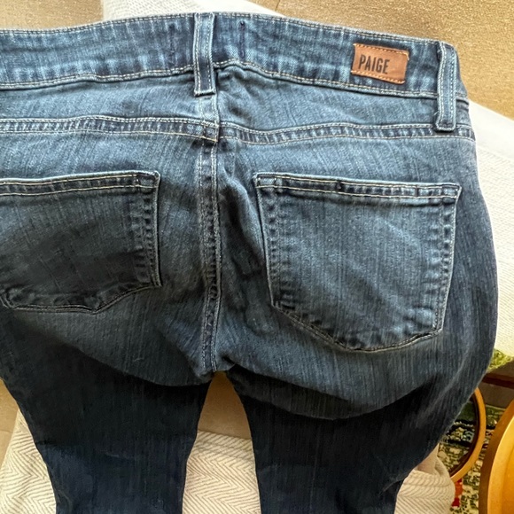 Paige Verdugo Ankle Skinny size 25  Dark wash - Picture 2 of 3